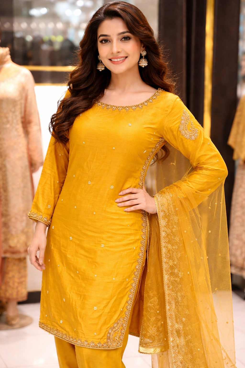 Salwar Kameez with Dupatta – Festive & Party Wear Suit for Women