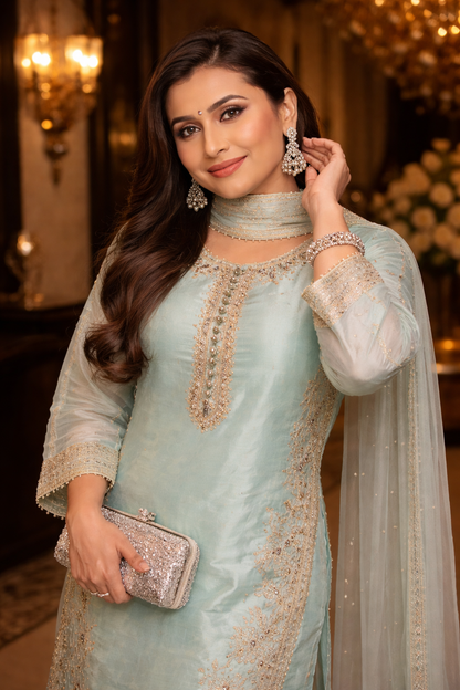 Salwar Kameez with Dupatta – Elegant Festive Outfit for Women