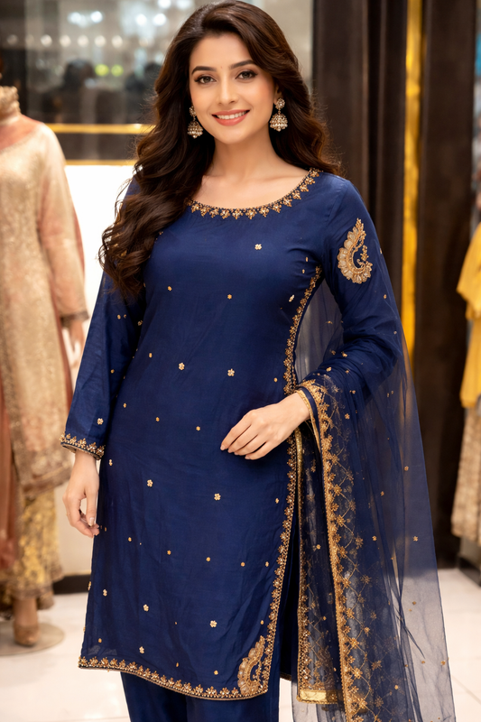 Salwar Kameez with Dupatta – Festive & Party Wear Suit for Women