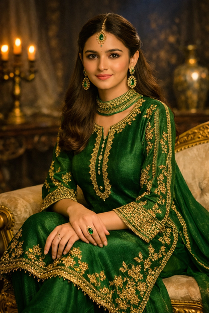 Salwar Kameez with Dupatta – Elegant Festive Outfit for Women