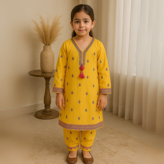 Fancy Embroidered Lawn Fabric – Premium Quality for Elegant Wear