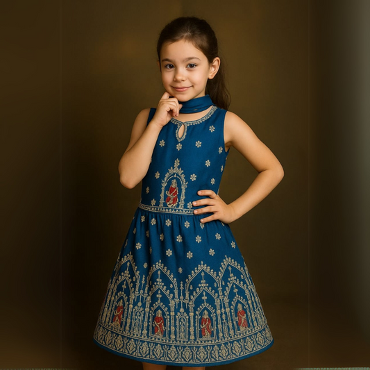 Silk Fancy Lehenga Fabric – Luxurious Look with Elegant Detailing